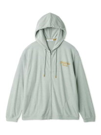 【SALE／30%OFF】【HOMME】【接触冷感】【UVカット】パイルワンポイントロゴ刺繍パーカ gelato pique ジェラートピケ トップス パーカー・フーディー ネイビー ベージュ【RBA_E】【送料無料】[Rakuten Fashion]
