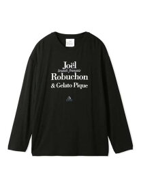 【JOEL ROBUCHON】【HOMME】レーヨンロゴロンT gelato pique ジェラートピケ トップス カットソー・Tシャツ ブラック【送料無料】[Rakuten Fashion]
