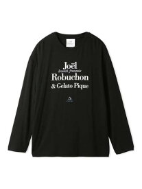 【SALE／20%OFF】【JOEL ROBUCHON】【HOMME】レーヨンロゴロンT gelato pique ジェラートピケ トップス カットソー・Tシャツ ブラック【RBA_E】【送料無料】[Rakuten Fashion]