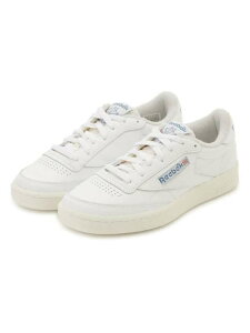 �yReebok�zCLUB C 85 VINTAGE emmi �G�~ �V���[�Y�E�C �X�j�[�J�[ �z���C�g�y���������z[Rakuten Fashion]