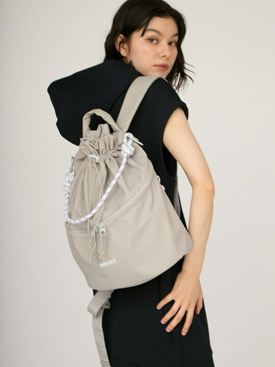 楽天市場】【SALE／30%OFF】撥水 emmiロゴマルチバックパック emmi 