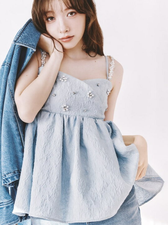 楽天市場】【SALE／40%OFF】[L.B CANDY STOCK]ビッグリボンビジュー 