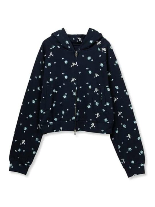 楽天市場】【SALE／20%OFF】【限定カラー】フラワープリントパーカー 