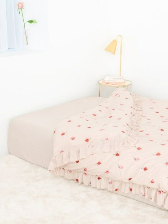 ベッド 寝具 Sleep ストロベリーモチーフ3点SET ダブル 100%正規品 Sleep ベッド 寝具 Sleep ストロベリーモチーフ3点SET ダブル 100%正規品 Sleep