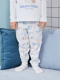 【SALE／30%OFF】【KIDS】ウォッシングアニマル柄ロングパンツ gelato pique ジェラートピケ パンツ その他のパンツ ホワイト【RBA_E】[Rakuten Fashion]