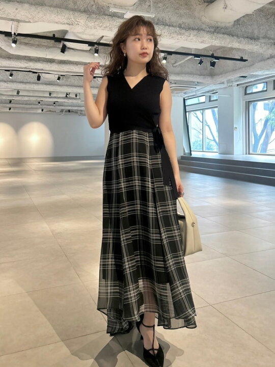 楽天市場】【SALE／50%OFF】カシュクールニットコンビワンピース【00  