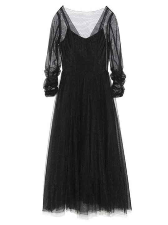 楽天市場】【SALE／45%OFF】バックレースチュールロングワンピース  