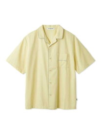 【SALE／30%OFF】【HOMME】ワンポイント刺繍シャツ gelato pique ジェラートピケ トップス シャツ・ブラウス イエロー ピンク【RBA_E】【送料無料】[Rakuten Fashion]
