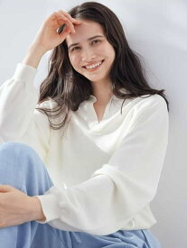 【WEB&一部限定カラー】シアーポロニット Mila Owen ミラオーウェン トップス ニット ピンク ネイビー【送料無料】[Rakuten Fashion]