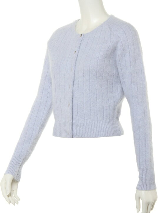 楽天市場】【SALE／40%OFF】アンゴラニットカーデ LILY BROWN リリー 