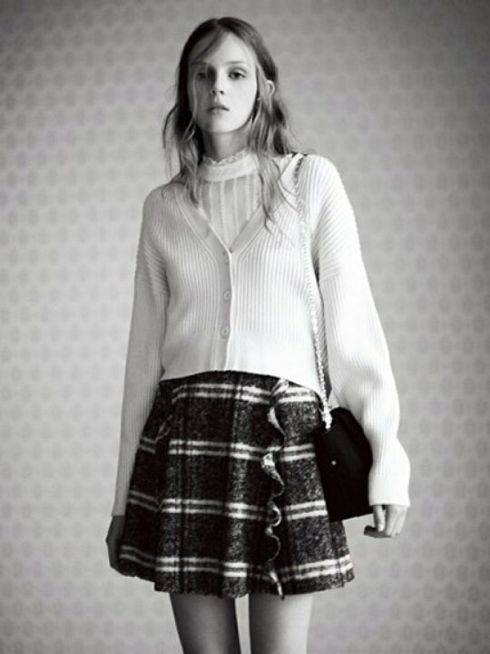 楽天市場】【SALE／40%OFF】チェックウールフレアスカート SNIDEL  
