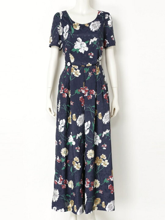 楽天市場】【SALE／50%OFF】中花柄ワイドロンパース LILY BROWN リリー 