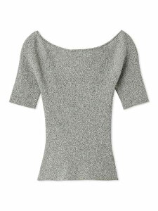 �ySALE�^50%OFF�z�o�b�N�N���X�J�b�g�A�E�g���u�j�b�g FRAY I.D �t���C �A�C�f�B�[ �g�b�v�X �j�b�g �x�[�W�� �u���b�N�yRBA_E�z�y���������z[Rakuten Fashion]