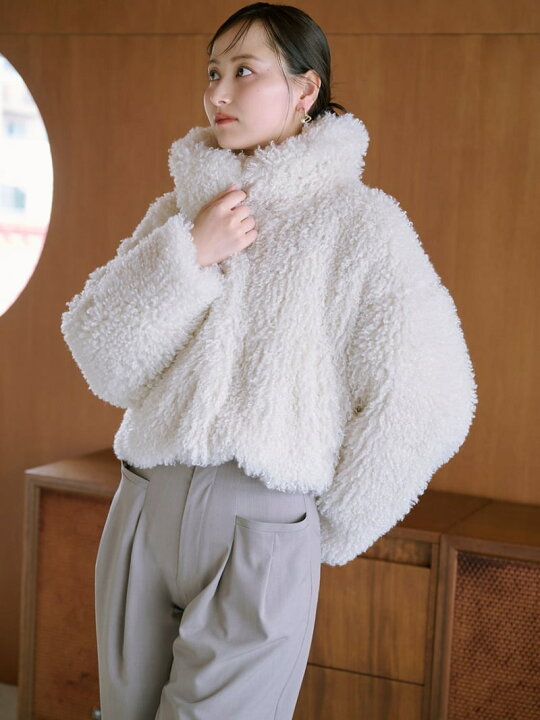 楽天市場】【SALE／50%OFF】2wayカラープードルファーコート SNIDEL 