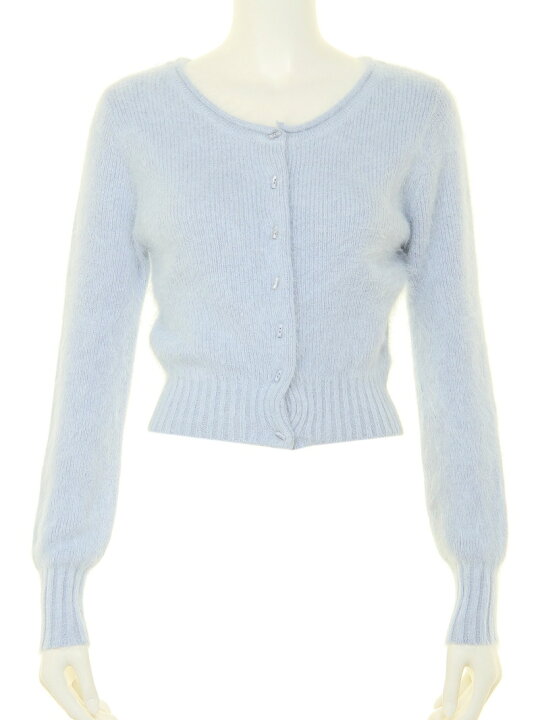 楽天市場】アンゴラニットカーデ LILY BROWN リリーブラウン トップス  