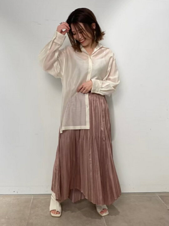 楽天市場】【SALE／50%OFF】バックスリットシアーシャツ FRAY I.D  