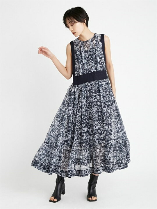 楽天市場】【SALE／50%OFF】シフォンティアードドレス styling  