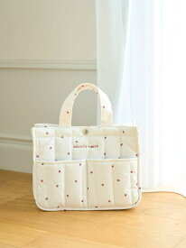 【CAT&DOG】ストロベリーキルティングお散歩バッグM GELATO PIQUE CAT&DOG ジェラートピケ ペット用品 その他のペット用品 ホワイト ピンク【送料無料】[Rakuten Fashion]