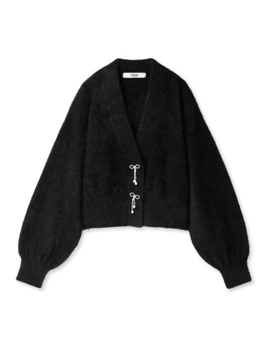 楽天市場】【SALE／40%OFF】リボンビジューボタンカーディガン FURFUR 