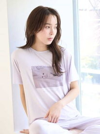 ネコTシャツ SNIDEL HOME スナイデルホーム トップス カットソー・Tシャツ ホワイト イエロー ピンク【送料無料】[Rakuten Fashion]