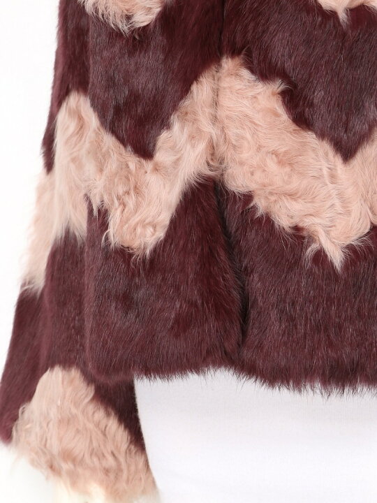 楽天市場】【SALE／50%OFF】トライバルファーコート LILY BROWN リリー 
