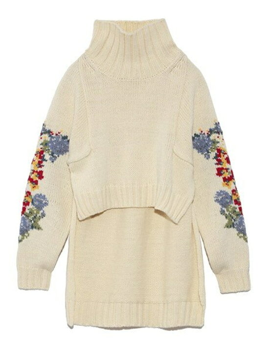 楽天市場】【SALE／45%OFF】フラワースリーブセーター FURFUR ファー 