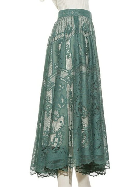 楽天市場】【SALE／30%OFF】サーキュラーレーススカート FRAY I.D 