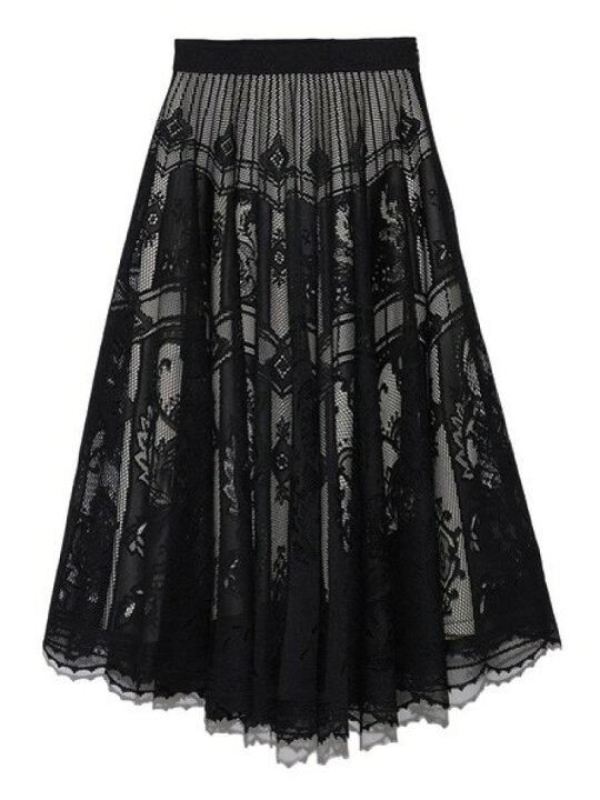 楽天市場】【SALE／30%OFF】サーキュラーレーススカート FRAY I.D  