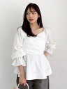 【SALE／50%OFF】＜UVカット＞【LIMITED】2wayオフショルブラウス FRAY I.D フレイ アイディー トップス カットソー・Tシャツ ホワイト ピンク ネイビー【RBA_E】【送料無料】[Rakuten Fashion]