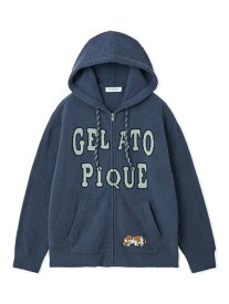 【SALE／30%OFF】【HOMME】エアリーモコスリーピングドッグパーカ gelato pique ジェラートピケ トップス パーカー・フーディー ネイビー【RBA_E】【送料無料】[Rakuten Fashion]