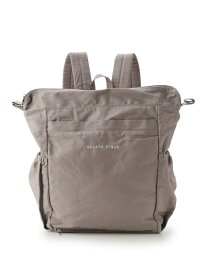 2wayママリュック gelato pique ジェラートピケ マタニティウェア・ベビー用品 マザーズバッグ・おむつポーチ グレー【先行予約】*【送料無料】[Rakuten Fashion]