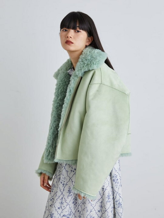 楽天市場】【限定カラー】エコファーリバーシブルブルゾン FURFUR 