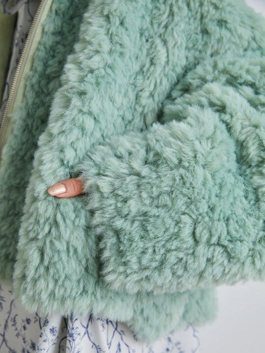 楽天市場】【限定カラー】エコファーリバーシブルブルゾン FURFUR 