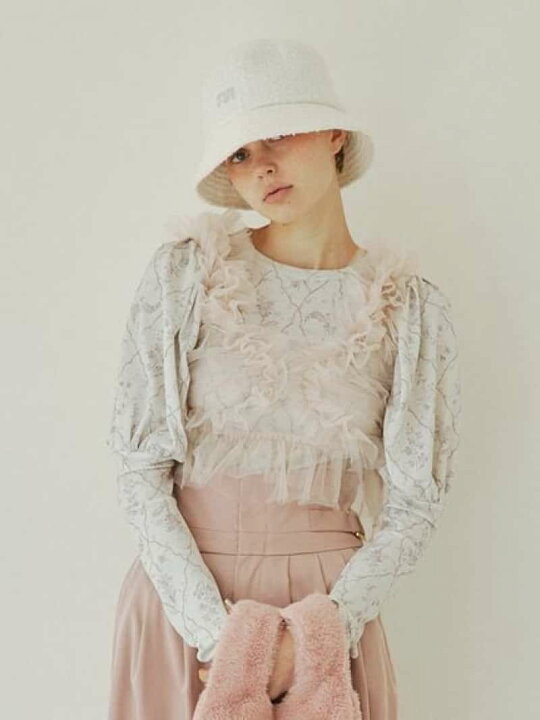 楽天市場】【SALE／20%OFF】フラワーブーケプリントプルオーバー 
