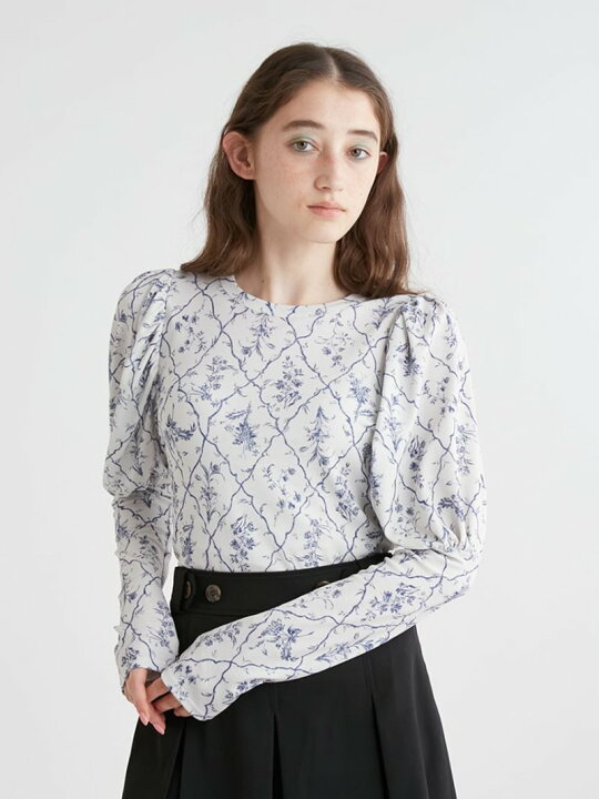 楽天市場】【SALE／20%OFF】フラワーブーケプリントプルオーバー