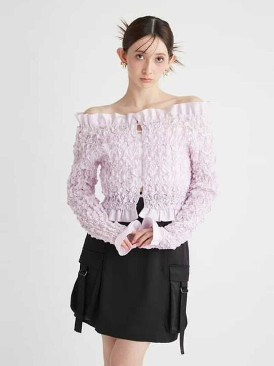 楽天市場】【SALE／40%OFF】シャーリングタフタ2WAYトップス FURFUR 