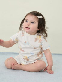 【SALE／30%OFF】【BABY】【接触冷感】アイスクリームベア柄Tシャツ gelato pique ジェラートピケ トップス カットソー・Tシャツ ピンク【RBA_E】[Rakuten Fashion]