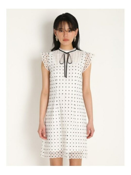 楽天市場】【SALE／45%OFF】配色レースミニワンピース LILY BROWN  