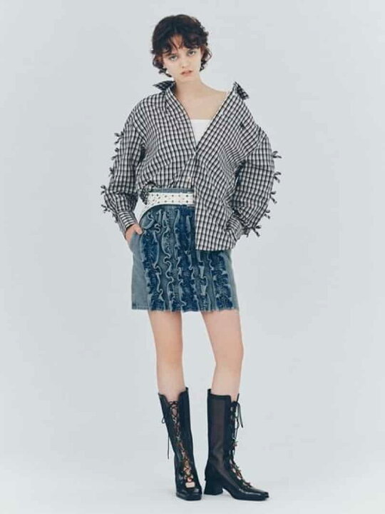 楽天市場】【SALE／40%OFF】リボンスリーブオーバーシャツ FURFUR  