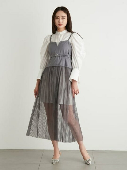 楽天市場】【SALE／50%OFF】コルセットチュールコンビワンピース LILY 
