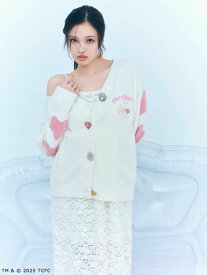 【Care Bears(TM)】カーディガン SNIDEL HOME スナイデルホーム トップス カーディガン ホワイト【送料無料】[Rakuten Fashion]