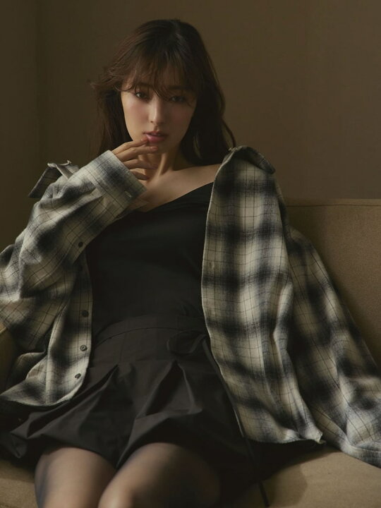 楽天市場】【SALE／40%OFF】オフショルオーバーネルシャツ FRAY I.D 