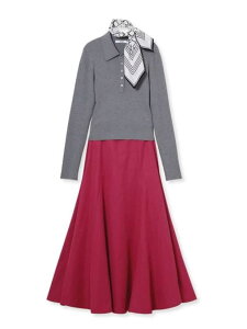 �ySALE�^50%OFF�z�X�J�[�t�t���|���j�b�g×�t���A�X�J�[�g�Z�b�g SNIDEL �X�i�C�f�� �g�b�v�X ���̑��̃g�b�v�X �u���b�N�yRBA_E�z�y���������z[Rakuten Fashion]
