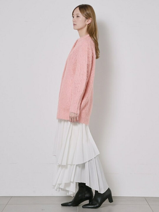 楽天市場 モヘアカーデミニワンピース Snidel スナイデル ワンピース ドレス その他のワンピース ドレス ホワイト ピンク 送料無料 Rakuten Fashion Usagistore Usagionline公式ストア