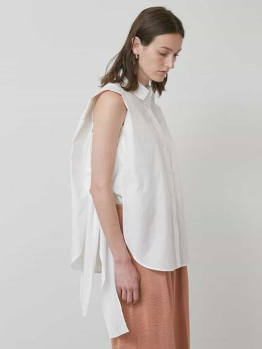 楽天市場】【SALE／70%OFF】サイドリボンノースリーブシャツ styling 