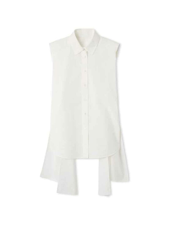 楽天市場】【SALE／70%OFF】サイドリボンノースリーブシャツ styling 