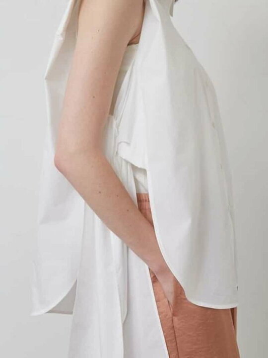 楽天市場】【SALE／70%OFF】サイドリボンノースリーブシャツ styling 