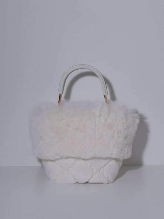 楽天市場】【HANAE MORI×CELFORDコラボ】エコファーキルトバッグ  