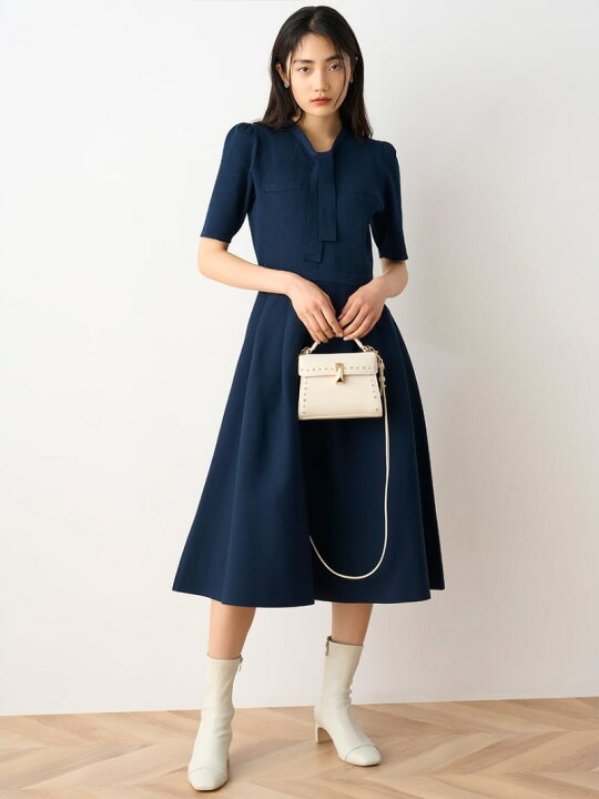 楽天市場】【SALE／30%OFF】ボウタイニットワンピース CELFORD セル  