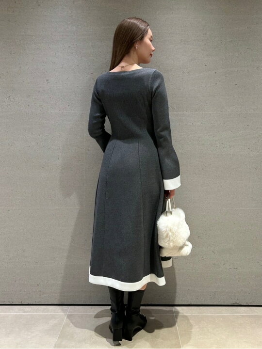 楽天市場】【SALE／30%OFF】ベルスリーブホールガーメントワンピース 